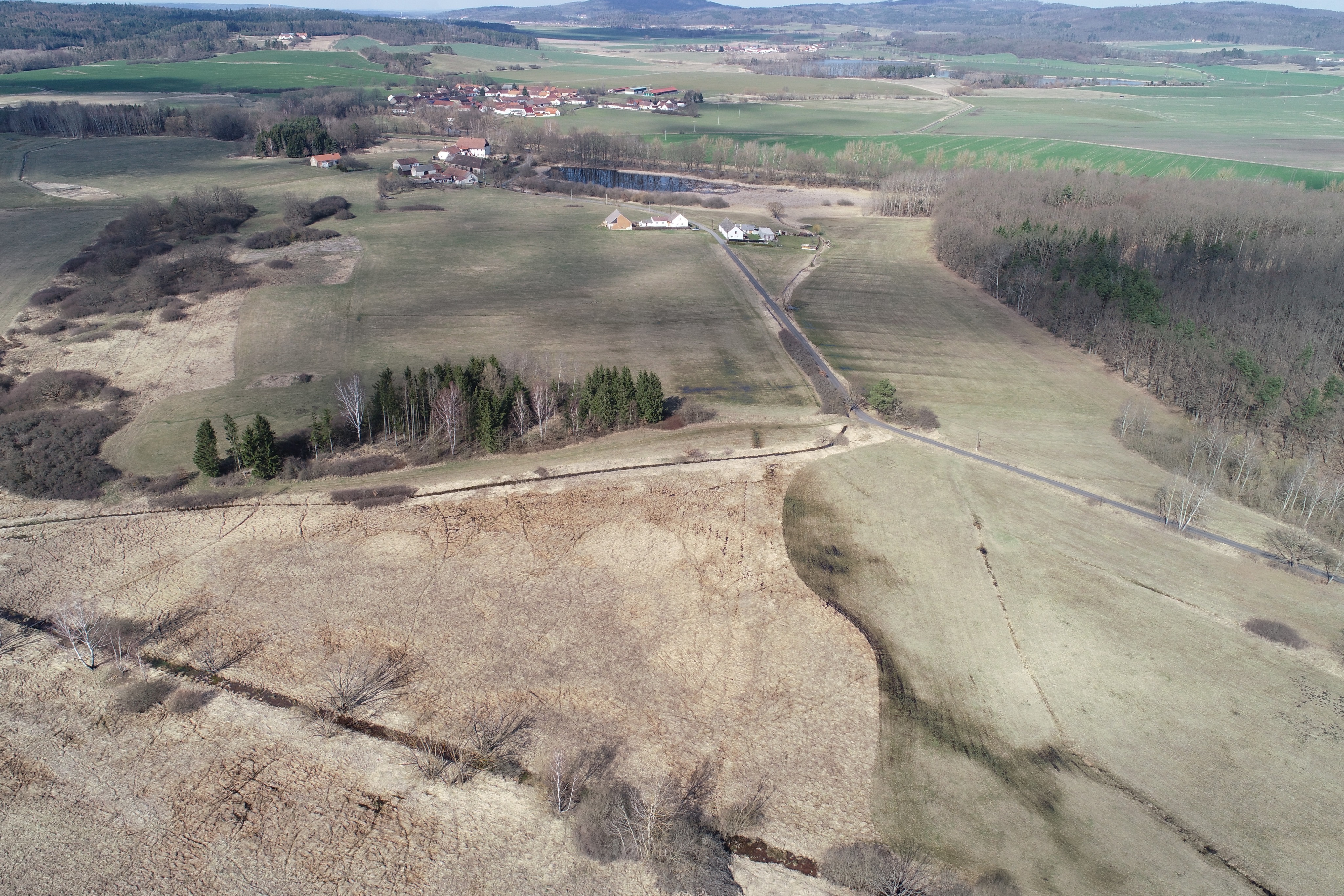 Obnova mokřadu Klokočínské louky k.ú. Skály u Protivína