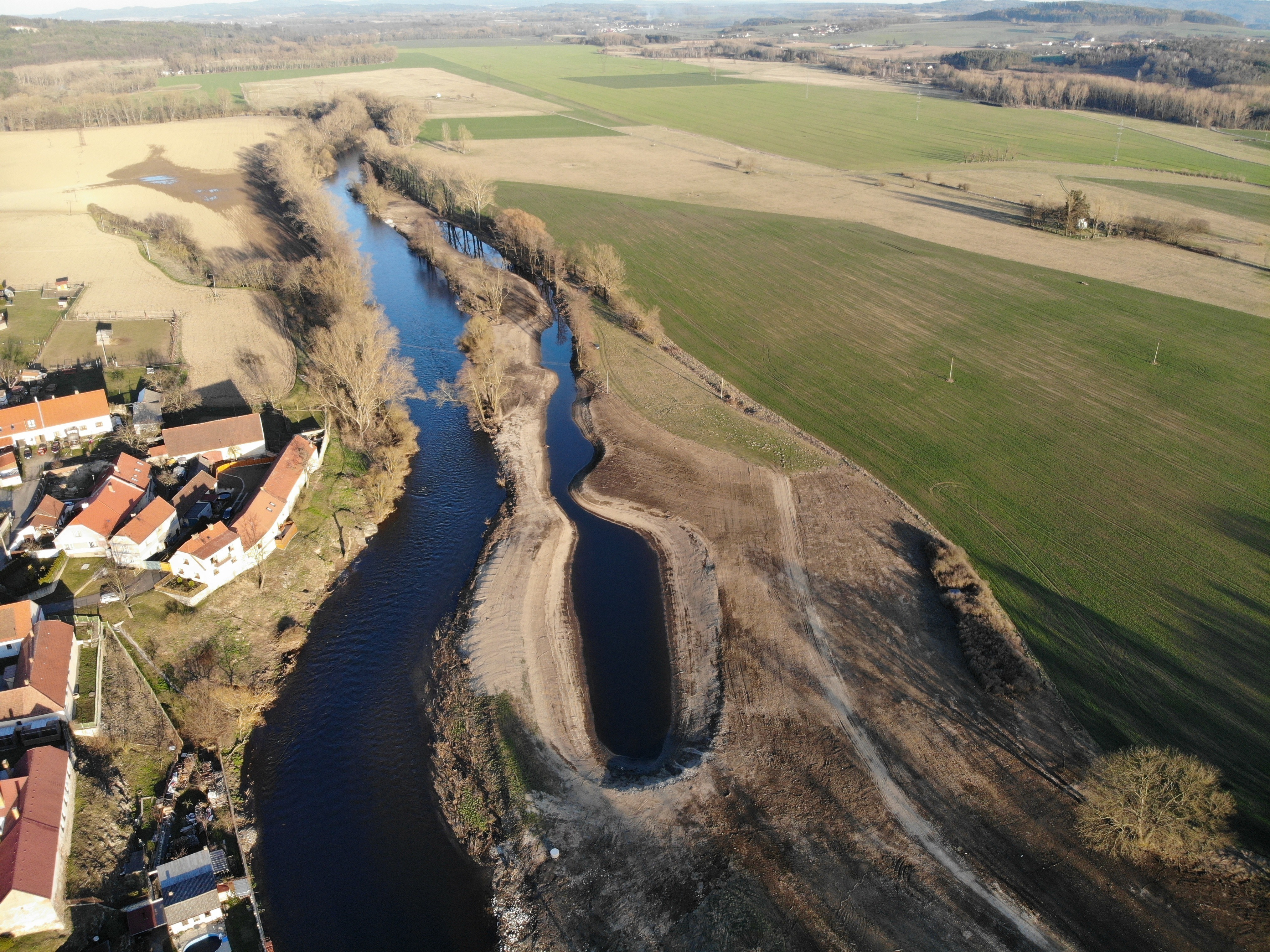 Revitalizace slepého ramene Slaník